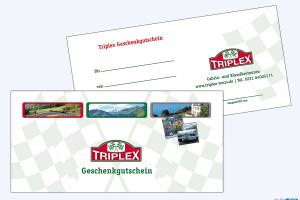 03 Triplex Gutschein